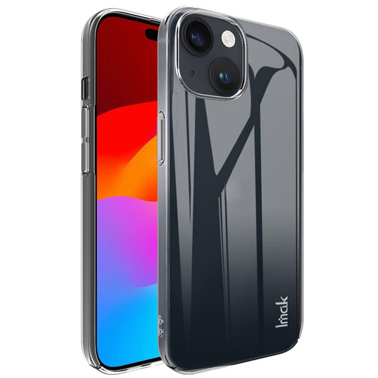 IMAK Crystal Case II Pro for iPhone 15 Case Hard PC Cover Anti-fall Phone Shell